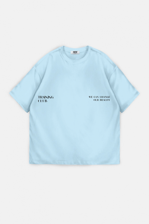 Мъжка тениска LAGOLRDO SKY, Цвят: светлосин, IVET.BG - Твоят онлайн бутик.