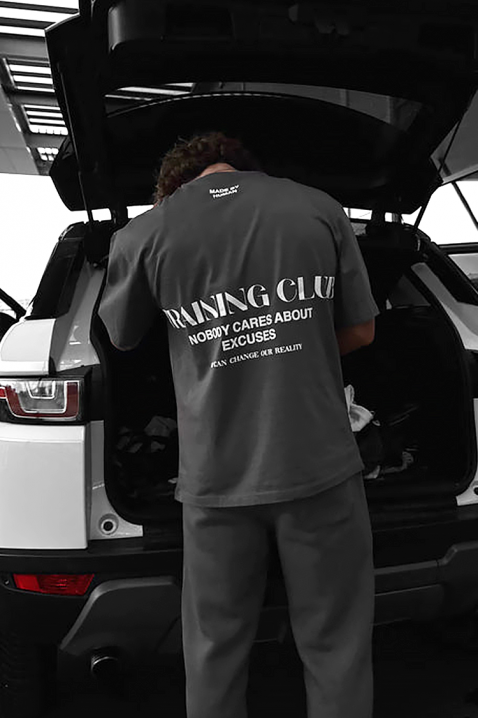 Мъжка тениска LAGOLRDO BLACK, Цвят: черен, IVET.BG - Твоят онлайн бутик.