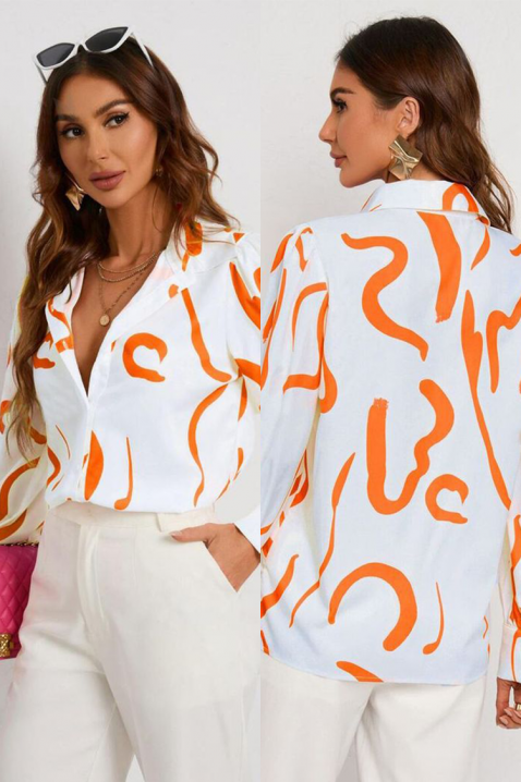 Дамска риза TENDIA, Цвят: бял, IVET.BG - Твоят онлайн бутик.