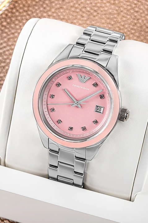 Дамски часовник Emporio Armani AR11546, Цвят: сребърен, IVET.BG - Твоят онлайн бутик.