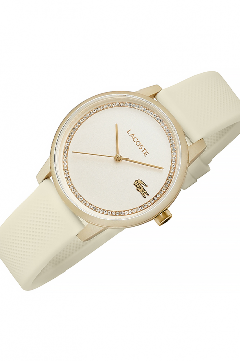 Дамски часовник LACOSTE 12.12 Go 2001288, Цвят: екрю, IVET.BG - Твоят онлайн бутик.