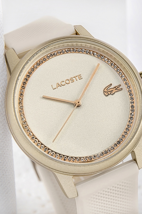 Дамски часовник LACOSTE 12.12 Go 2001288, Цвят: екрю, IVET.BG - Твоят онлайн бутик.