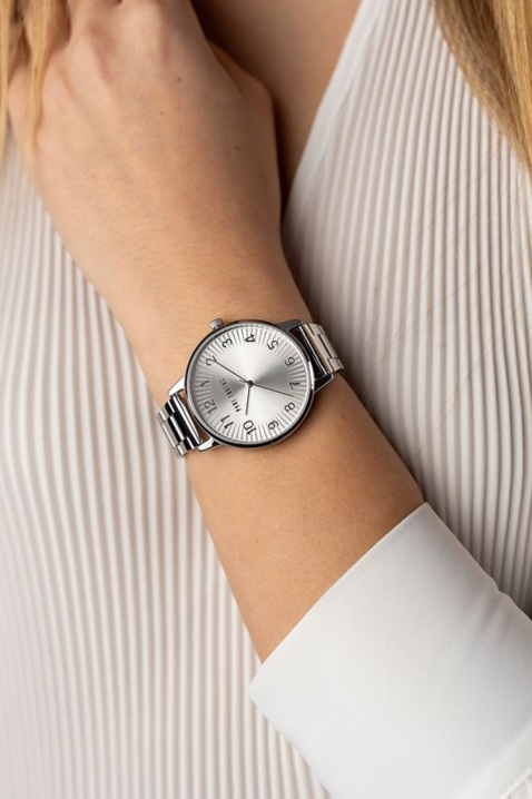 Дамски часовник Paul Lorens PL11715B3-3C1, Цвят: сребърен, IVET.BG - Твоят онлайн бутик.