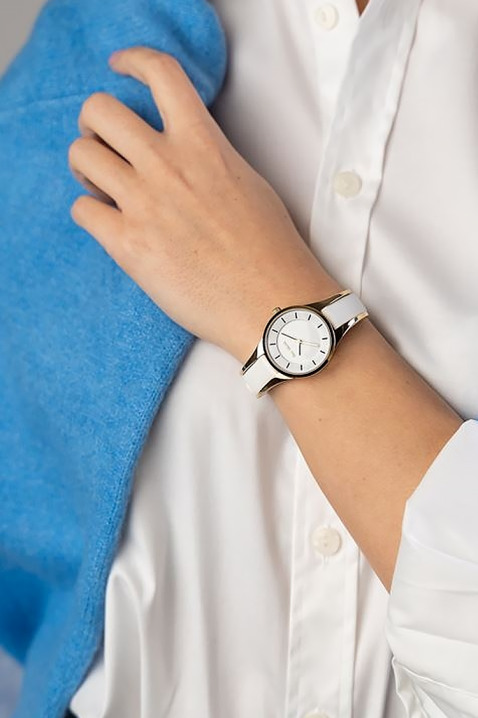 Дамски часовник Paul Lorens PL8154A-3C2, Цвят: бял, IVET.BG - Твоят онлайн бутик.