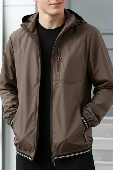 Мъжко яке ZORMENFO BROWN, Цвят: светлокафяв, IVET.BG - Твоят онлайн бутик.