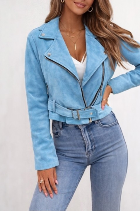 Яке AMIREZA BLUE, Цвят: син, IVET.BG - Твоят онлайн бутик.