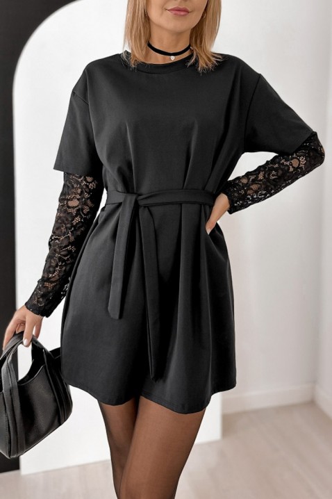 Рокля NIOTRELA, Цвят: черен, IVET.BG - Твоят онлайн бутик.