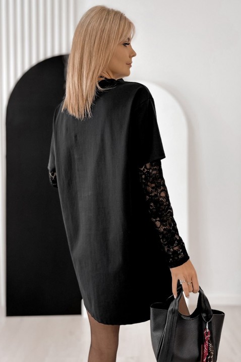 Рокля NIOTRELA, Цвят: черен, IVET.BG - Твоят онлайн бутик.