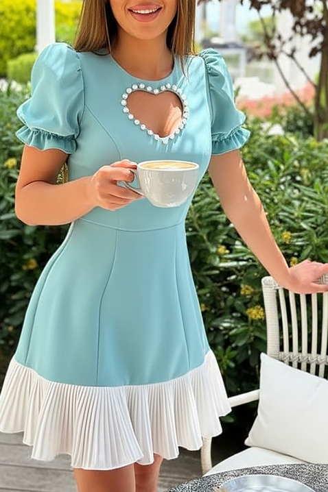 Рокля BARELXA, Цвят: светлосин, IVET.BG - Твоят онлайн бутик.