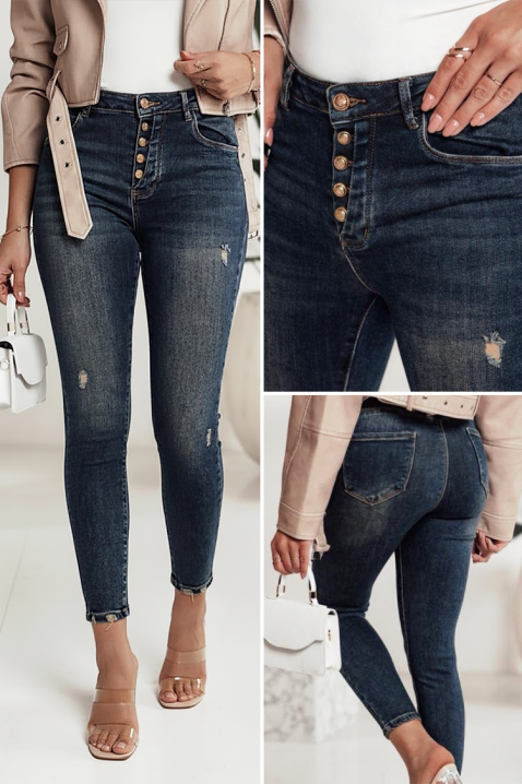 Дънки VALERINZA, Цвят: тъмносин, IVET.BG - Твоят онлайн бутик.