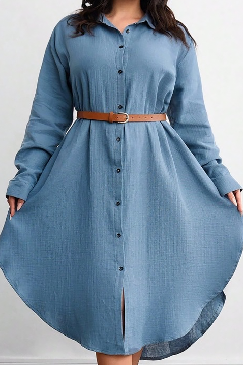 Рокля GLORIANA, Цвят: син, IVET.BG - Твоят онлайн бутик.