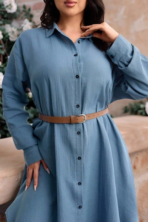 Рокля GLORIANA, Цвят: син, IVET.BG - Твоят онлайн бутик.