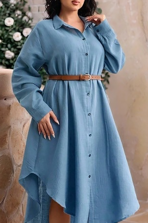 Рокля GLORIANA, Цвят: син, IVET.BG - Твоят онлайн бутик.