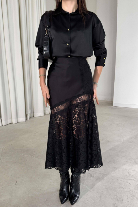 Пола DANZOLA BLACK, Цвят: черен, IVET.BG - Твоят онлайн бутик.