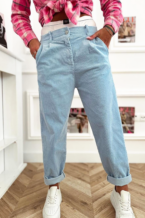 Дънки AZRENA, Цвят: светлосин, IVET.BG - Твоят онлайн бутик.