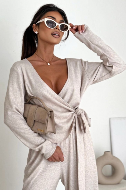 Комплект VELORZINA BEIGE, Цвят: беж, IVET.BG - Твоят онлайн бутик.