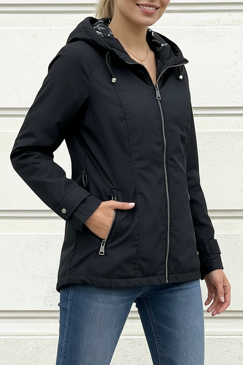 Яке MAVENA BLACK, Цвят: черен, IVET.BG - Твоят онлайн бутик.