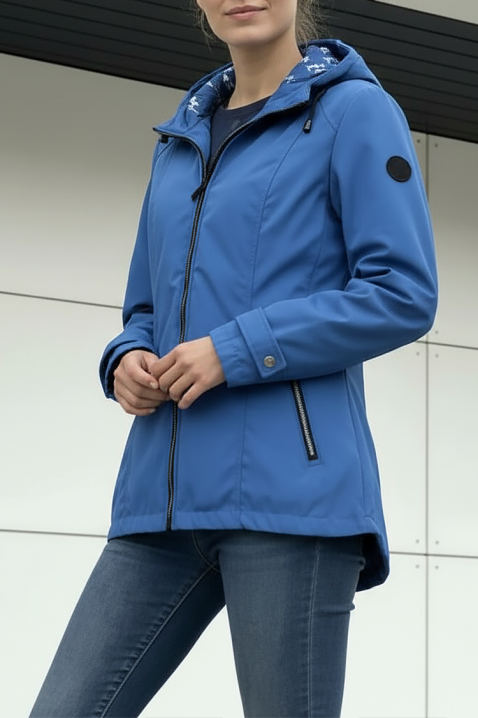 Яке MAVENA BLUE, Цвят: син, IVET.BG - Твоят онлайн бутик.