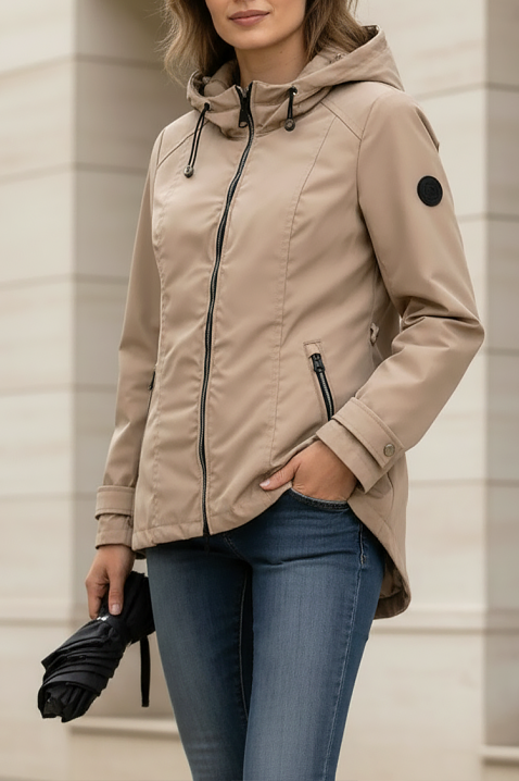 Яке MAVENA BEIGE, Цвят: беж, IVET.BG - Твоят онлайн бутик.