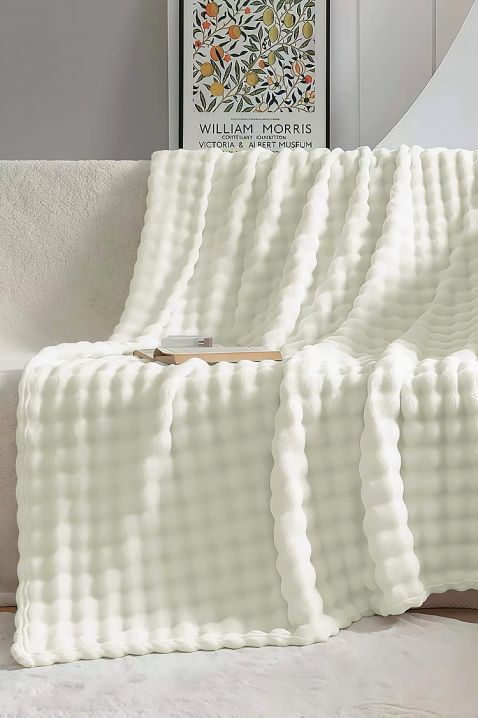 Одеяло DIMFELDA ECRU 160x200 cm, Цвят: екрю, IVET.BG - Твоят онлайн бутик.