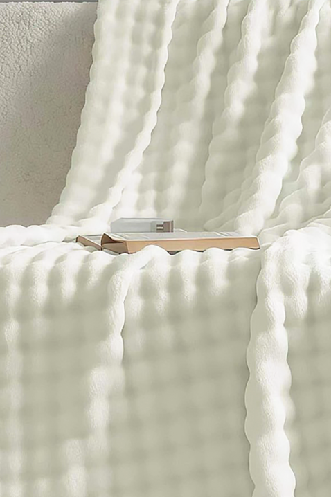 Одеяло DIMFELDA ECRU 160x200 cm, Цвят: екрю, IVET.BG - Твоят онлайн бутик.