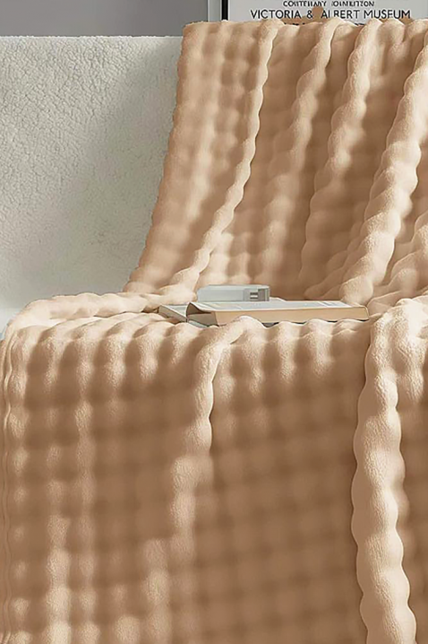 Одеяло DIMFELDA BEIGE 160x200 cm, Цвят: беж, IVET.BG - Твоят онлайн бутик.