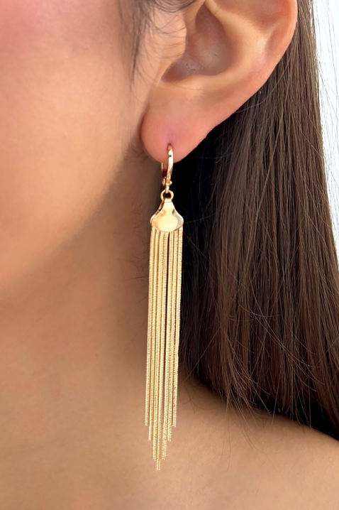 Обеци ZLAMORZA, Цвят: златен, IVET.BG - Твоят онлайн бутик.