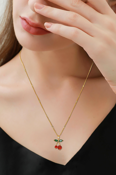 Колие CHERISA, Цвят: златен, IVET.BG - Твоят онлайн бутик.