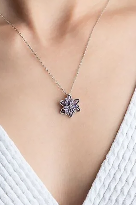 Колие ALENISA, Цвят: сребърен, IVET.BG - Твоят онлайн бутик.