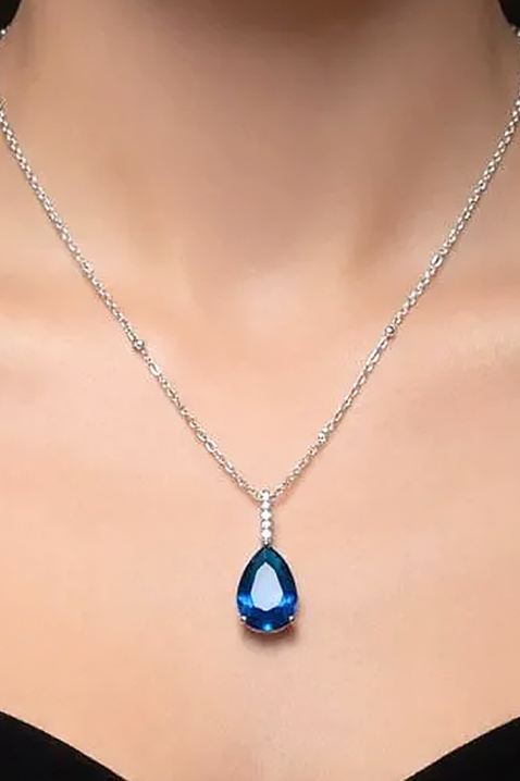 Колие JENIFERZA, Цвят: сребърен, IVET.BG - Твоят онлайн бутик.