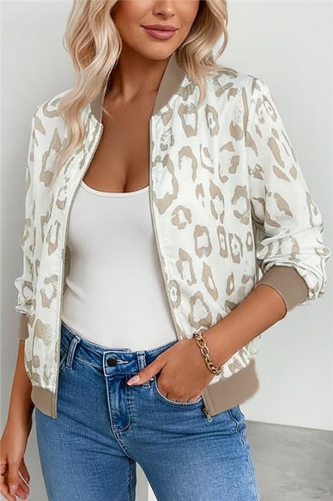 Яке LEPRONZA ECRU, Цвят: екрю, IVET.BG - Твоят онлайн бутик.