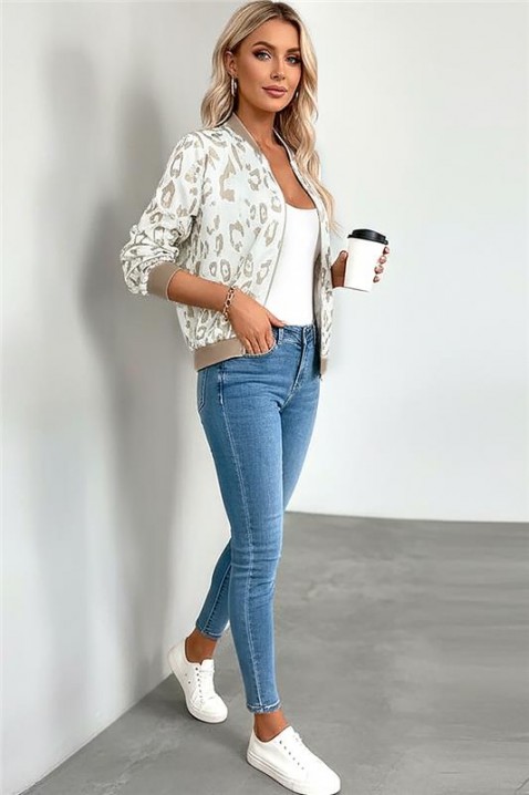 Яке LEPRONZA ECRU, Цвят: екрю, IVET.BG - Твоят онлайн бутик.