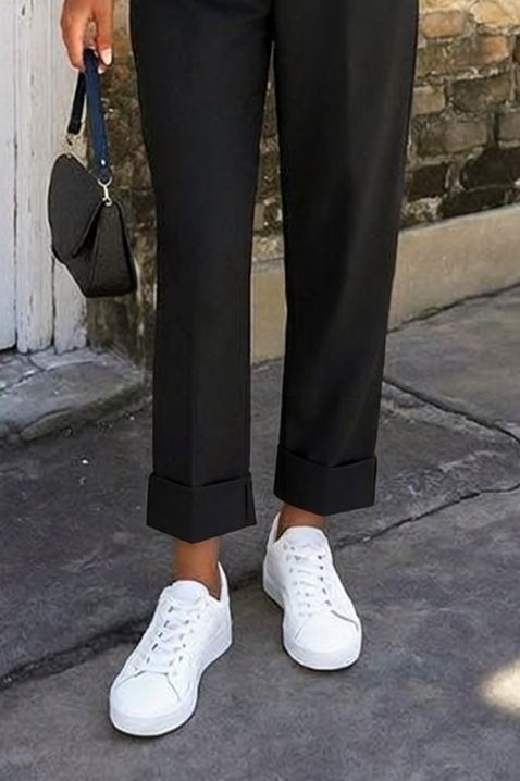 Панталон ZLANZORA, Цвят: черен, IVET.BG - Твоят онлайн бутик.