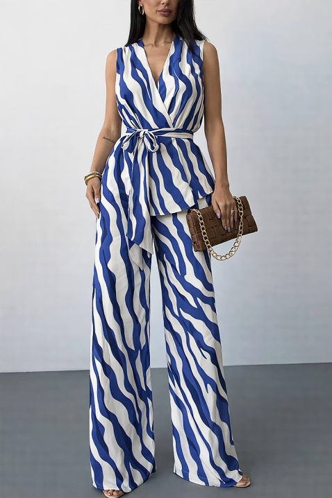 Комплект NAVIELA BLUE, Цвят: синьо и бяло, IVET.BG - Твоят онлайн бутик.