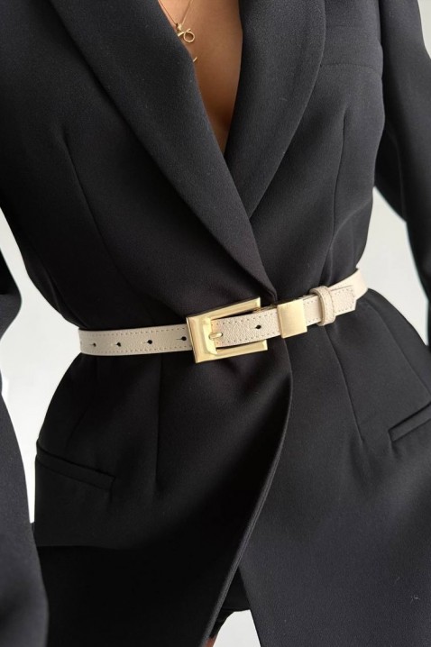 Колан BELANZA ECRU, Цвят: екрю, IVET.BG - Твоят онлайн бутик.