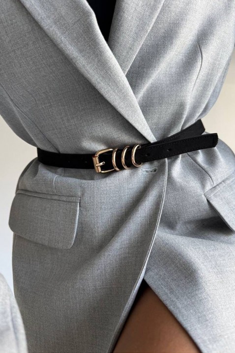 Колан MASCONZA BLACK, Цвят: черен, IVET.BG - Твоят онлайн бутик.