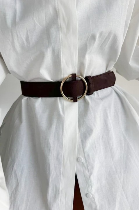 Колан BLEVILZA BROWN, Цвят: кафяв, IVET.BG - Твоят онлайн бутик.