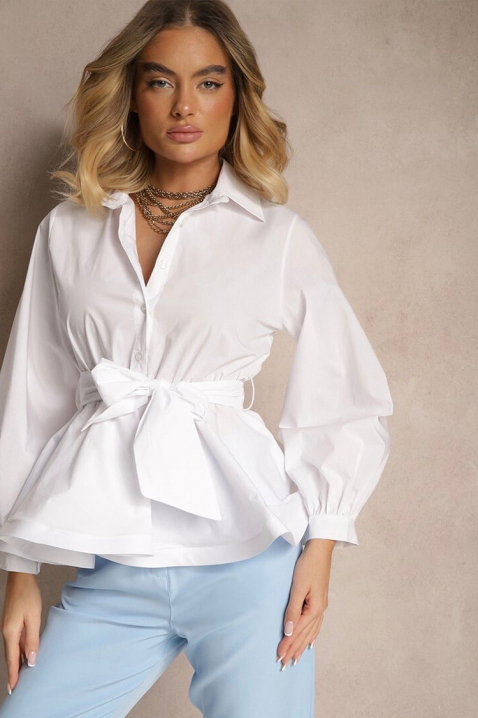 Дамска риза BIANCA WHITE, Цвят: бял, IVET.BG - Твоят онлайн бутик.
