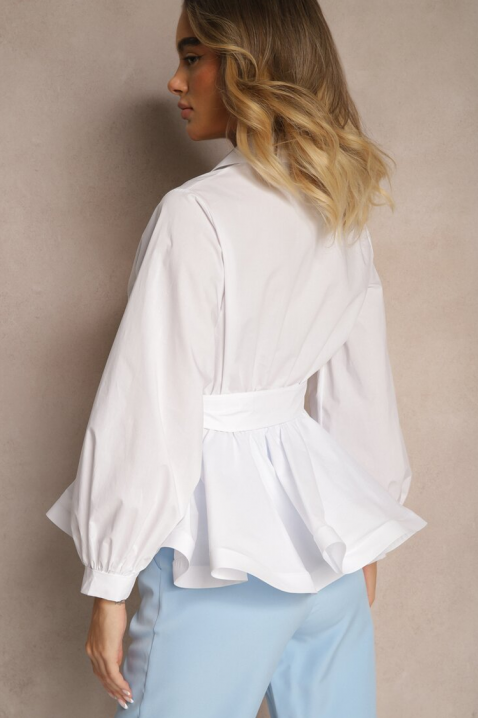 Дамска риза BIANCA WHITE, Цвят: бял, IVET.BG - Твоят онлайн бутик.