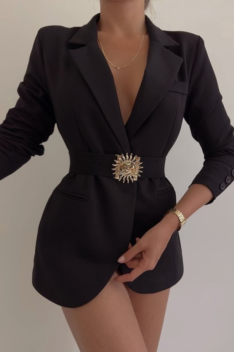 Колан KLANZONA BLACK, Цвят: черен, IVET.BG - Твоят онлайн бутик.