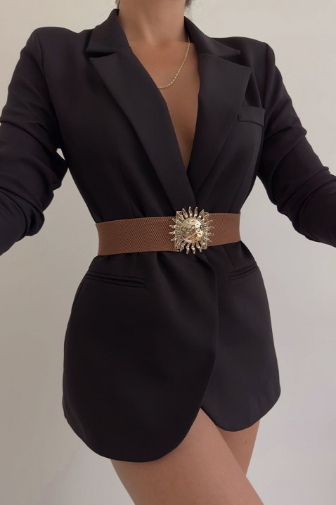 Колан KLANZONA CAMEL, Цвят: светлокафяв, IVET.BG - Твоят онлайн бутик.