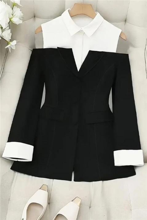 Сако FLORDINZA, Цвят: черен, IVET.BG - Твоят онлайн бутик.