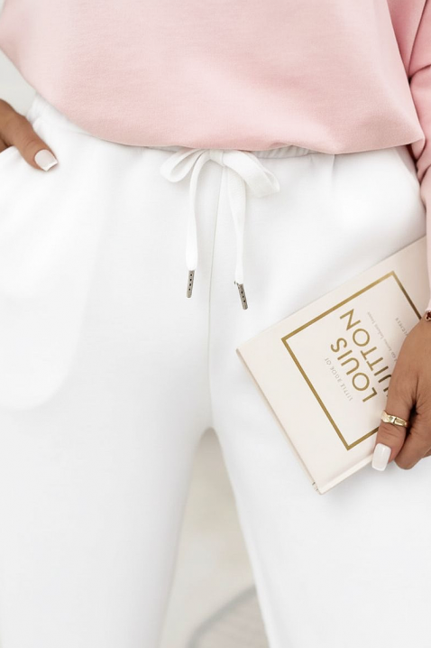 Панталон MALENIA WHITE, Цвят: бял, IVET.BG - Твоят онлайн бутик.