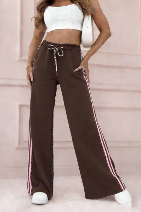 Панталон IVENETA, Цвят: кафяв, IVET.BG - Твоят онлайн бутик.