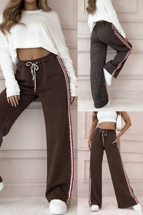 Панталон IVENETA, Цвят: кафяв, IVET.BG - Твоят онлайн бутик.