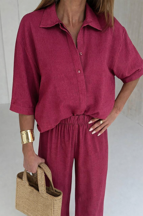 Комплект NATEVINA BORDO, Цвят: бордо, IVET.BG - Твоят онлайн бутик.