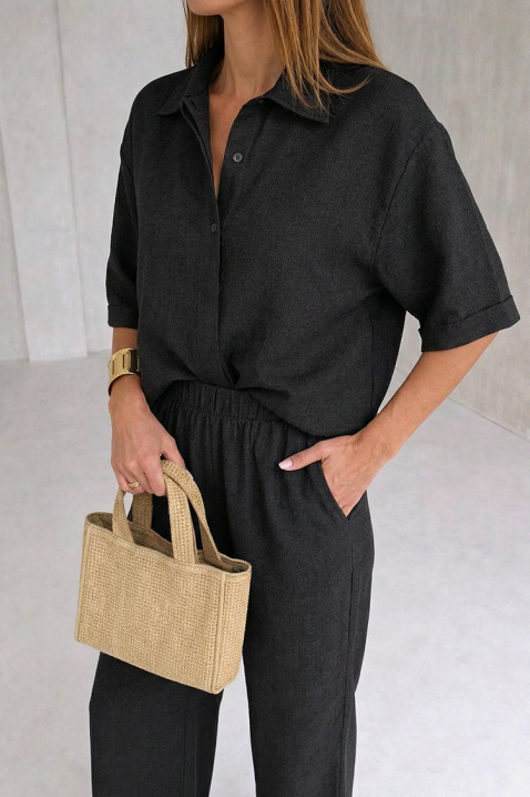 Комплект NATEVINA BLACK, Цвят: черен, IVET.BG - Твоят онлайн бутик.