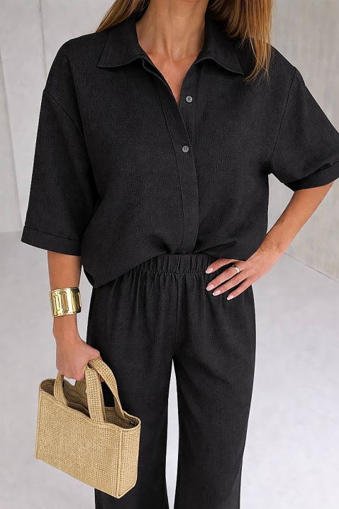 Комплект NATEVINA BLACK, Цвят: черен, IVET.BG - Твоят онлайн бутик.