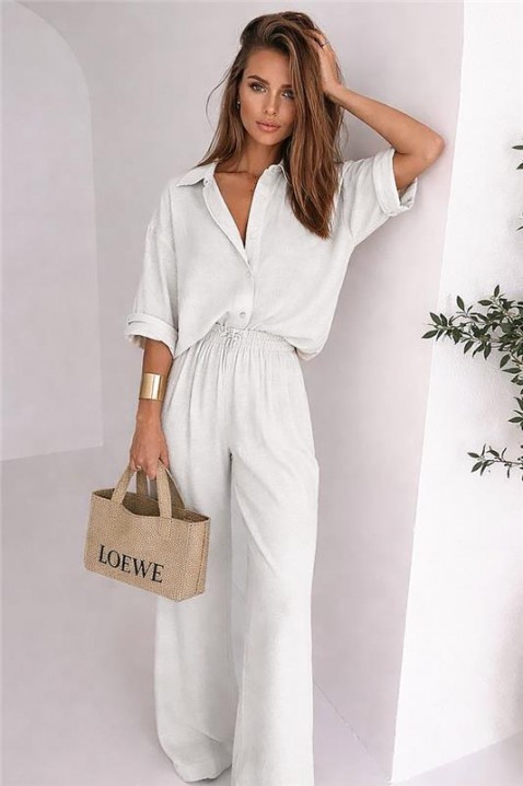 Комплект NATEVINA WHITE, Цвят: бял, IVET.BG - Твоят онлайн бутик.