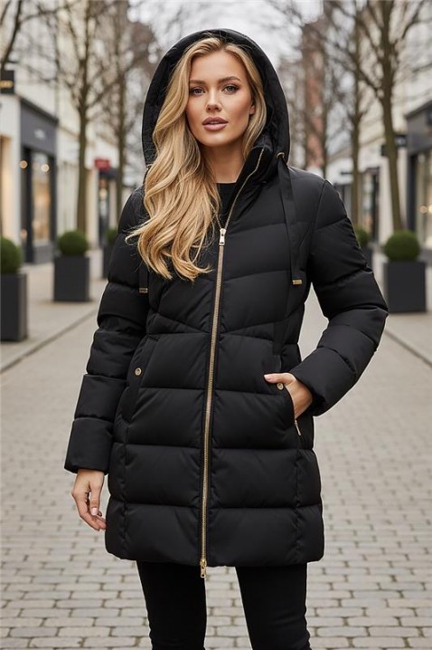 Яке NORVELDA BLACK, Цвят: черен, IVET.BG - Твоят онлайн бутик.